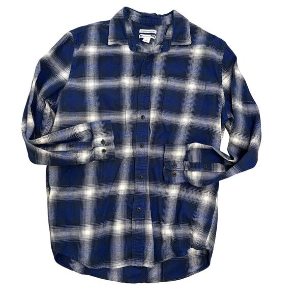 Amazon Essentials Other - Amazon Essentials Mens Flannel Shirt Button Up Med Reg Fit Long Sleeve Plaid